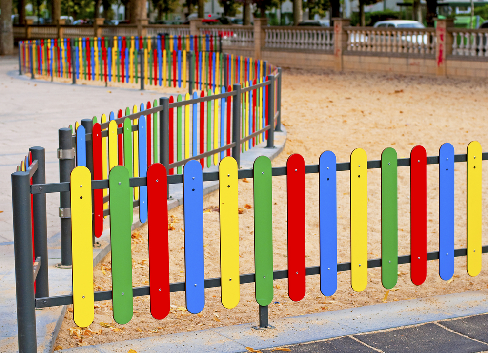 building child playground fences